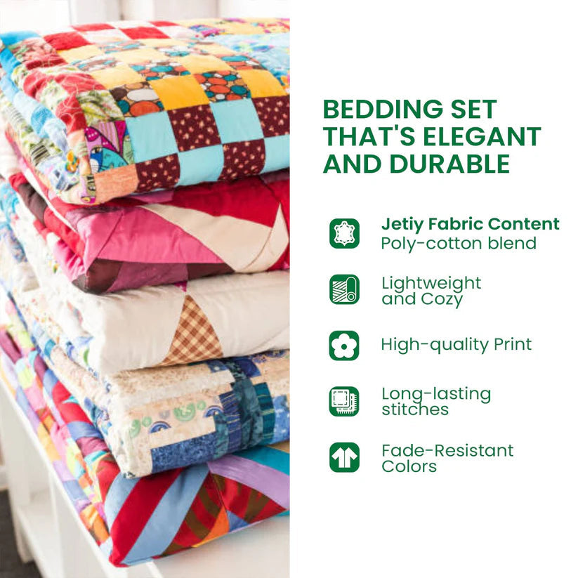 Butterfly Garden Quilted Bedding Set