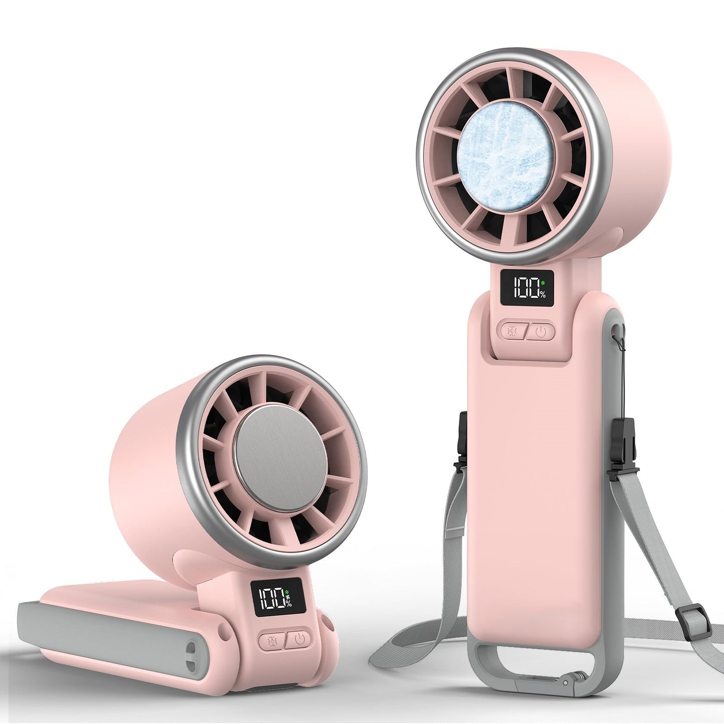 Portable Ice-Cooling Turbo Fan
