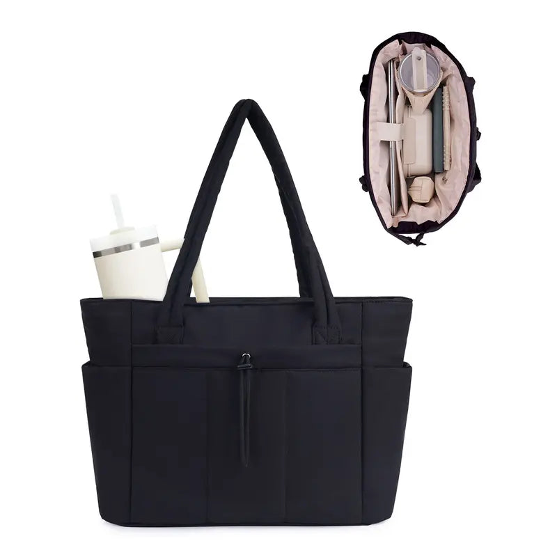 Ultimate Wandering Nature Puffer Tote Bag