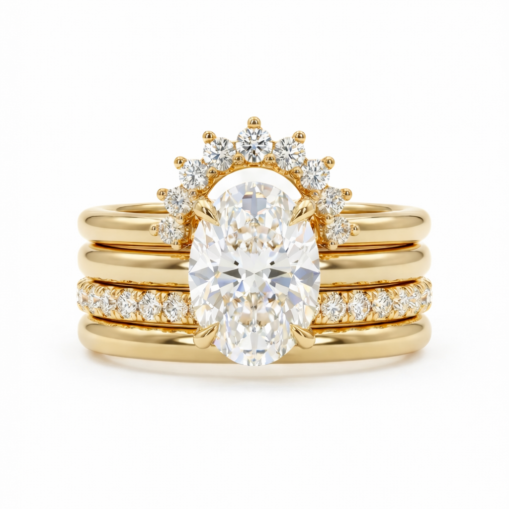 The Grand Stacking Suite Projection Open Ring