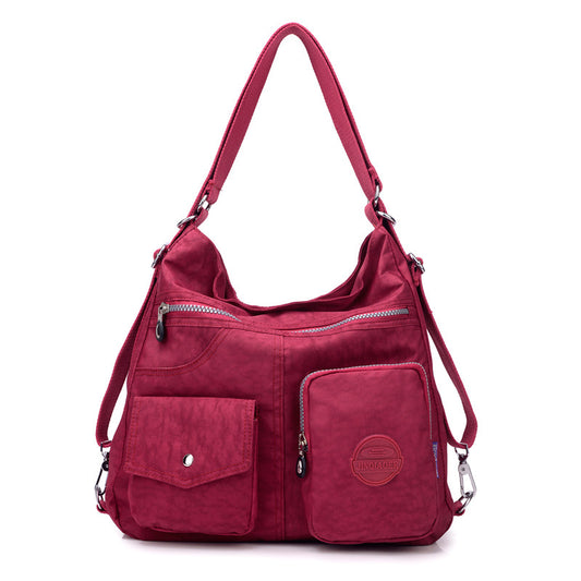 Large Capacity Retro Shoulder Bag