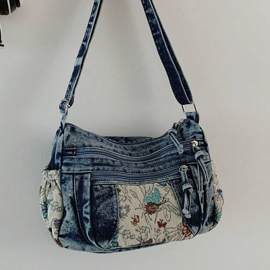 Casual Fashion Multi-Pocket Butterfly Design Bag