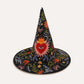 Sacred Heart Handcrafted Quilted Witch Hat