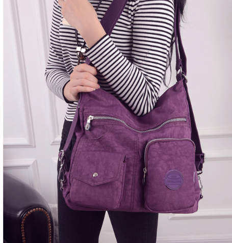 Large Capacity Retro Shoulder Bag