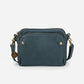 Three Layer Leather Crossbody Shoulder