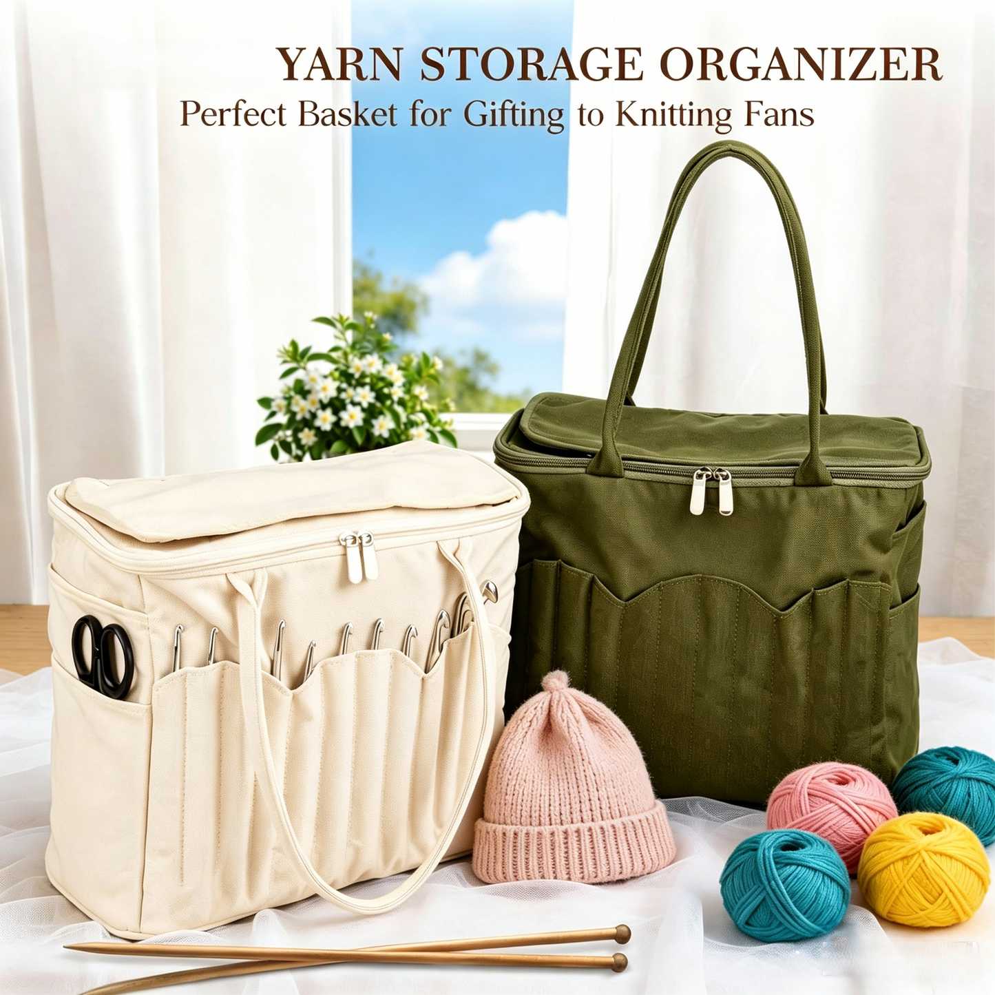 Knitting Bag for Crochet Lovers