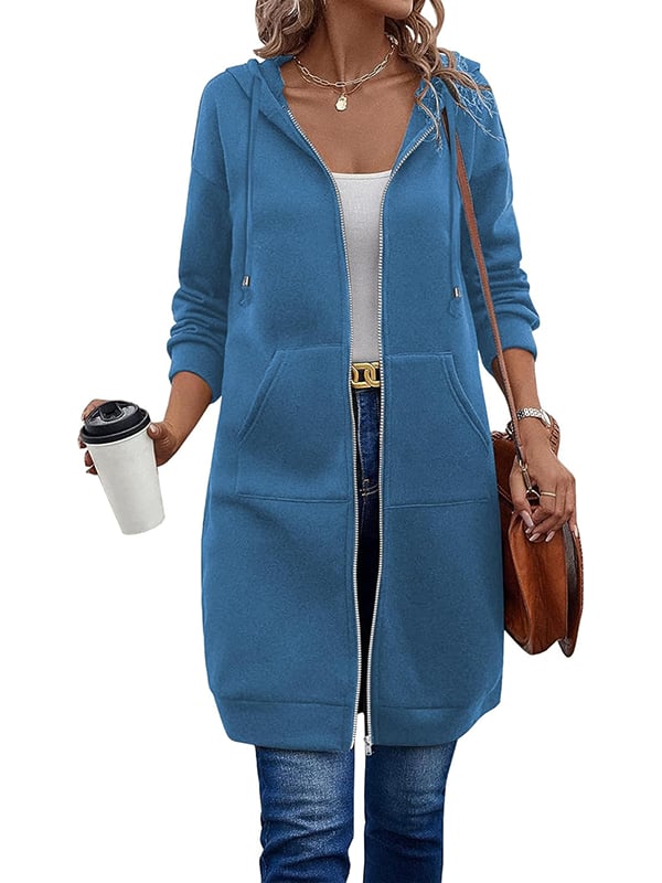 Women's Zip-Up Fleece Hoodies