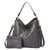Luxury Leather Print Hobo Anti-theft Handbag