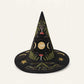 Dark Forest Mushroom Witchcore Handcrafted Quilted Witch Hat