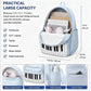 Piano Backpack – Whimsical Polka Dot Music Daypack