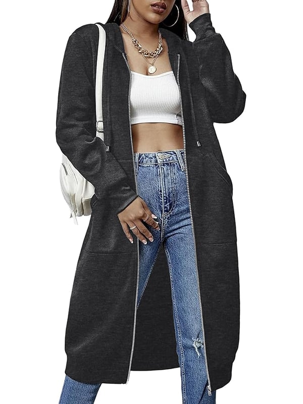 Women's Zip-Up Fleece Hoodies