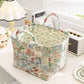 Large Capacity Floral Interior Storage Basket