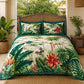 Tropical Botanical Quilted Bedding Set