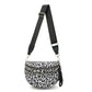 Plus Size Checkered Nylon Crossbody Bum Bag