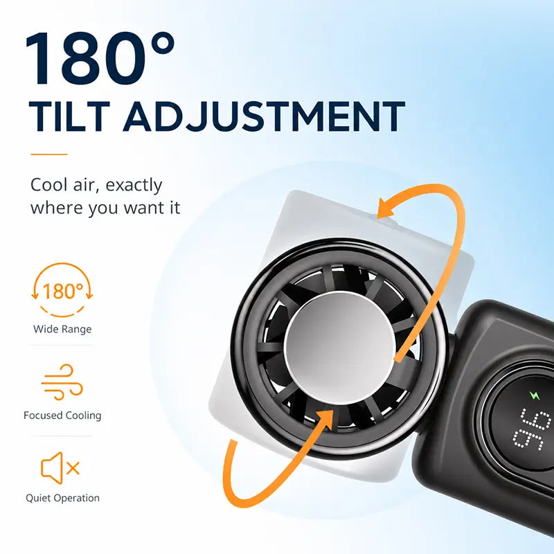 Mini Portable Handheld Clip Fan