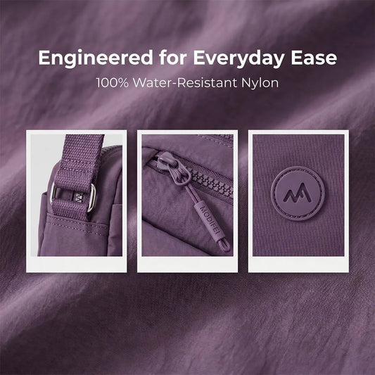 Women's Lightweight Water-Repellent Crossbody Sling Bag