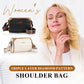 Fashion Diamond Pattern Large Capacity 3-Layer Crossbody Bag💕
