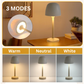 Waterproof Shower Water Ripple Atmosphere Table Lamp