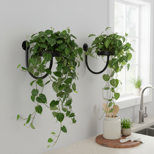 Wall-Mounted Modern Plant Pot Holders