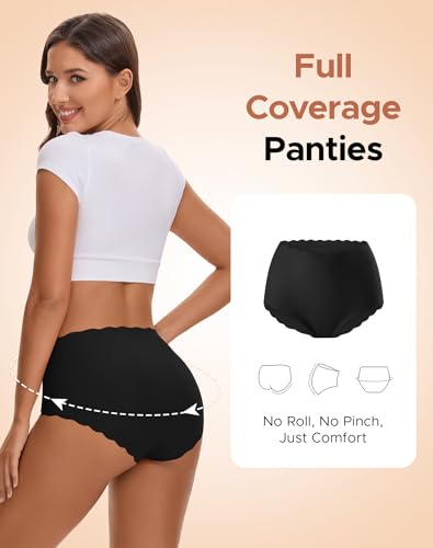 6 PCS Magic Seamless Comfort High-Waist Underwear