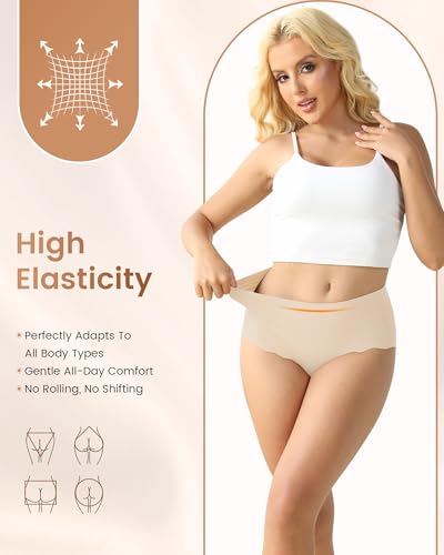 6 PCS Magic Seamless Comfort High-Waist Underwear