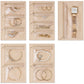 PU Leather Travel Jewelry Organizer Book