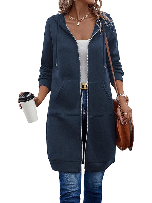 Women's Zip-Up Fleece Hoodies