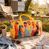3D Printed Short-Distance Portable Quilted Travel Bag