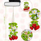 Crochet Strawberry Hanging Plant for Car Air Freshener