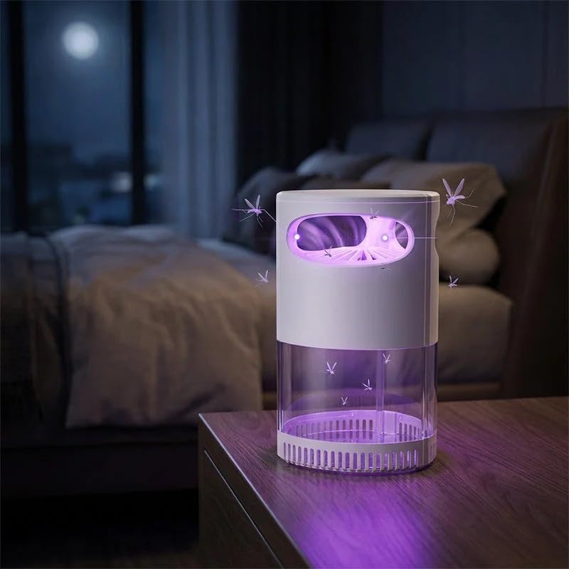 Quiet UV Mosquito Trap – Chemical-Free & Safe for Kids & Pets