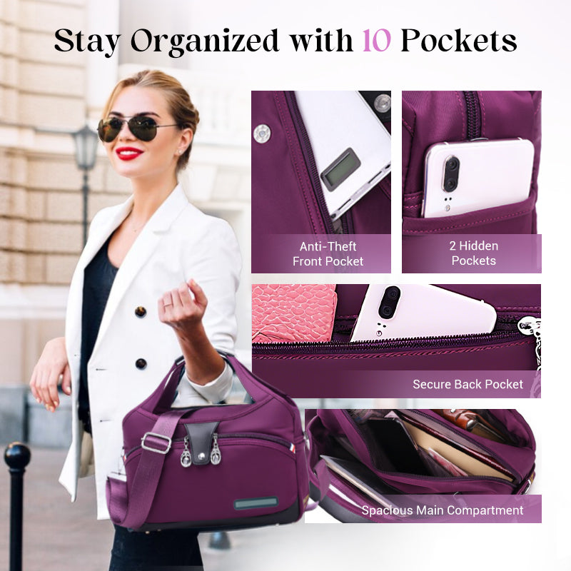 👜Oxford Fabric Casual Anti-theft Handbag