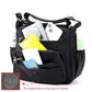 Nylon Lightweight Single Shoulder Bag with Multiple Pockets