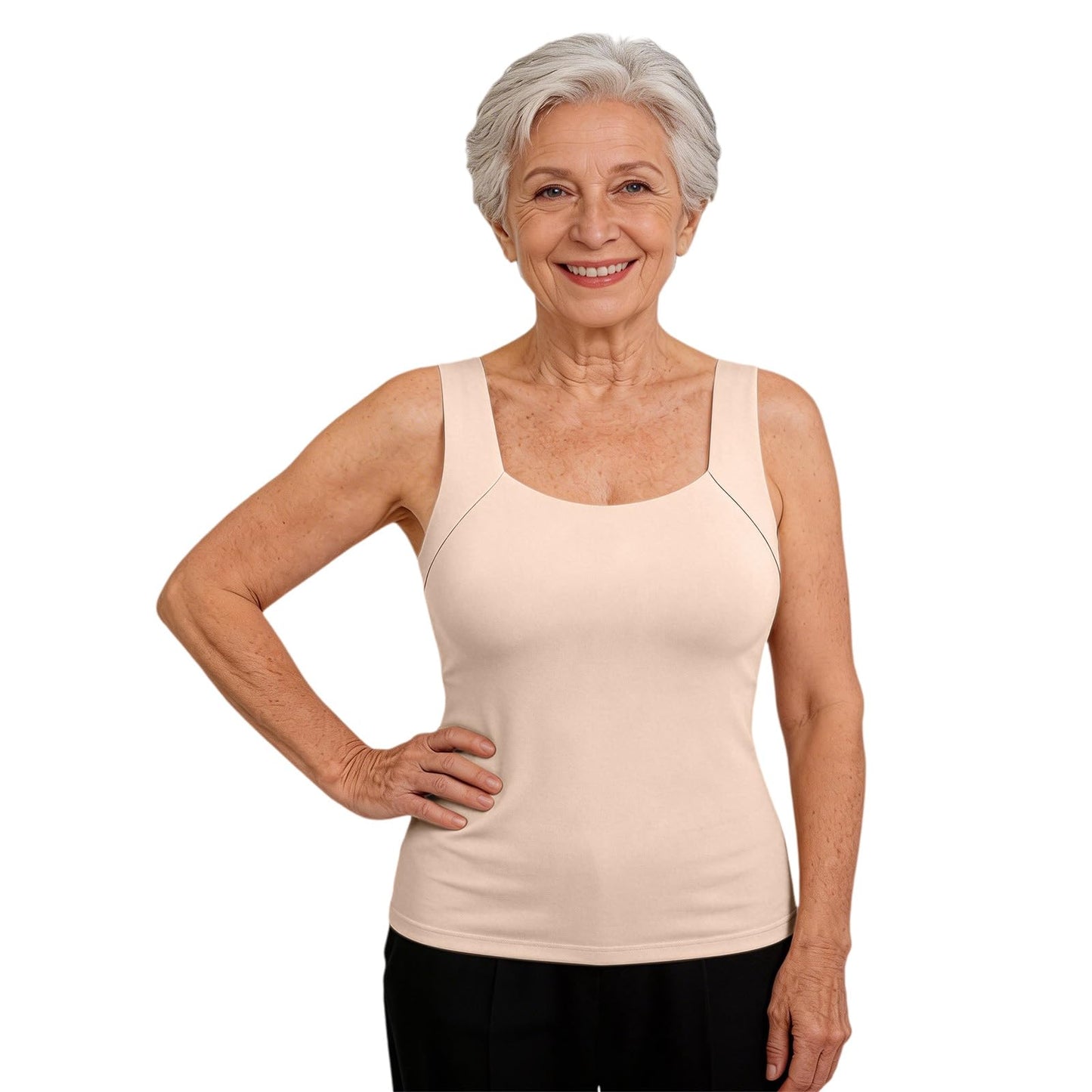 Sculpt Tank with Built-In Bra