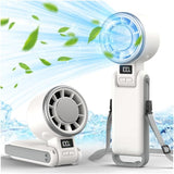 Portable Ice-Cooling Turbo Fan