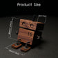 Car Air Fresheners Cute Shaking Wooden Man Figurine Diffuser (No essential oils）