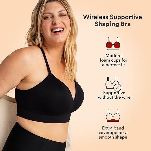 No Underwire Full Coverage Wireless Bra