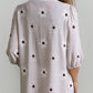 Boho Floral Button Down V Neck Blouses Shirts