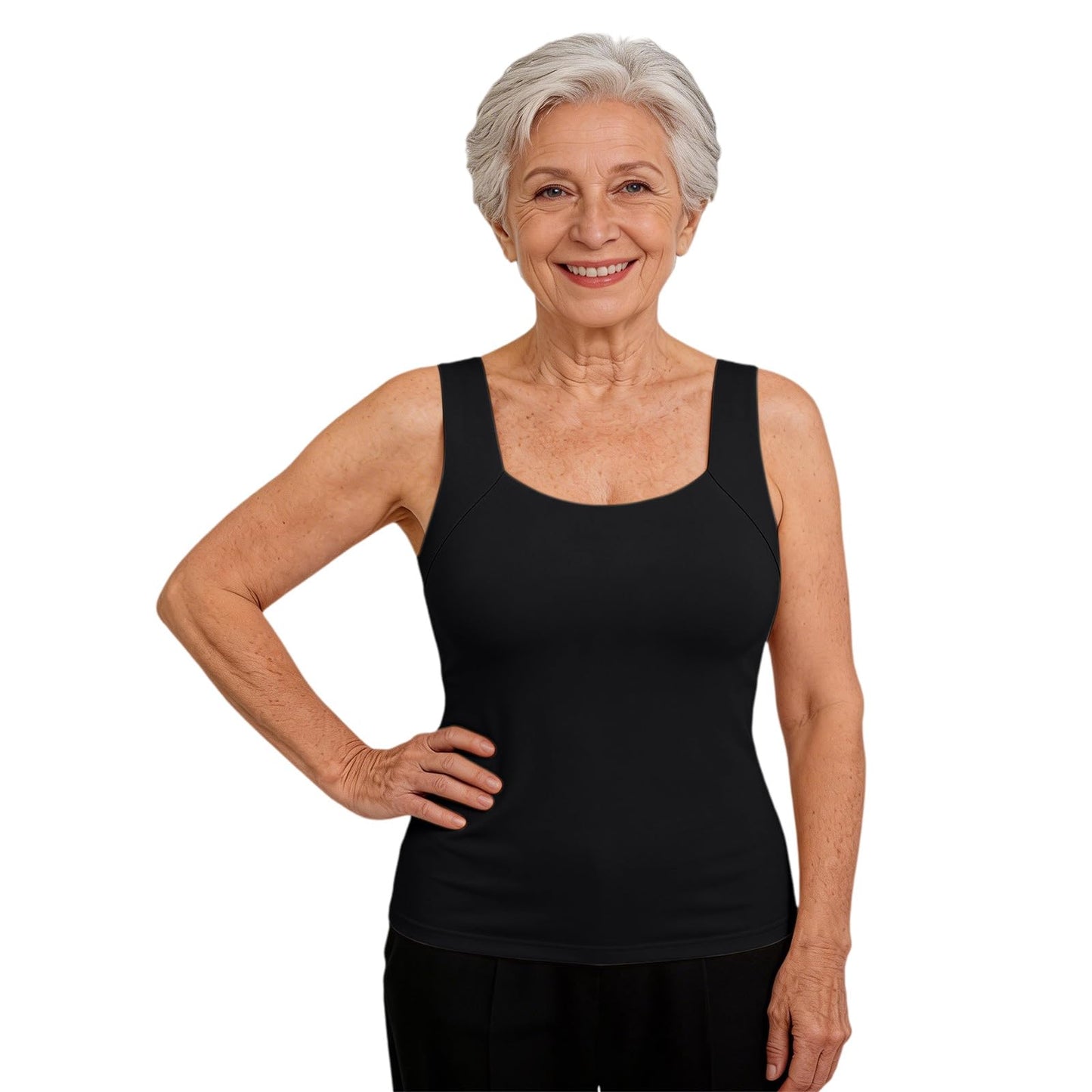 Sculpt Tank with Built-In Bra