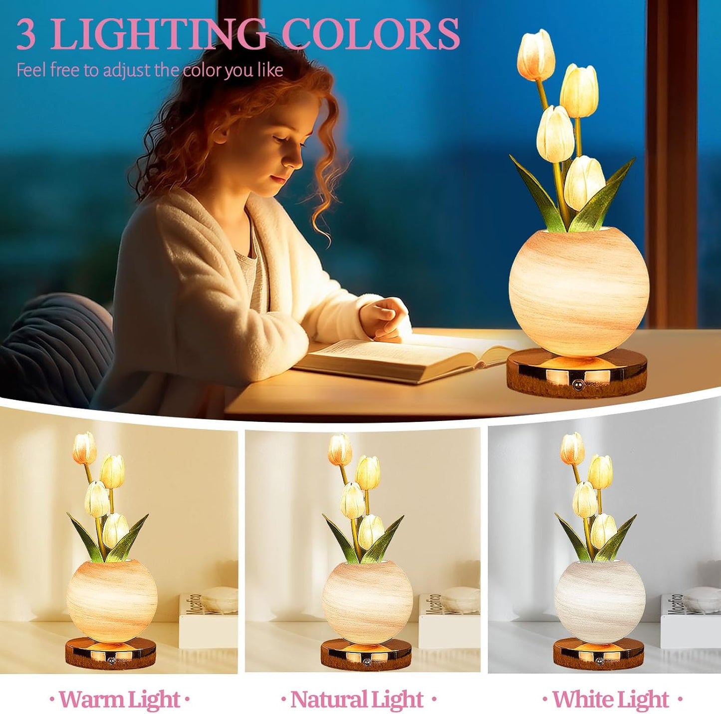 Tulip Table Lamp Night Light