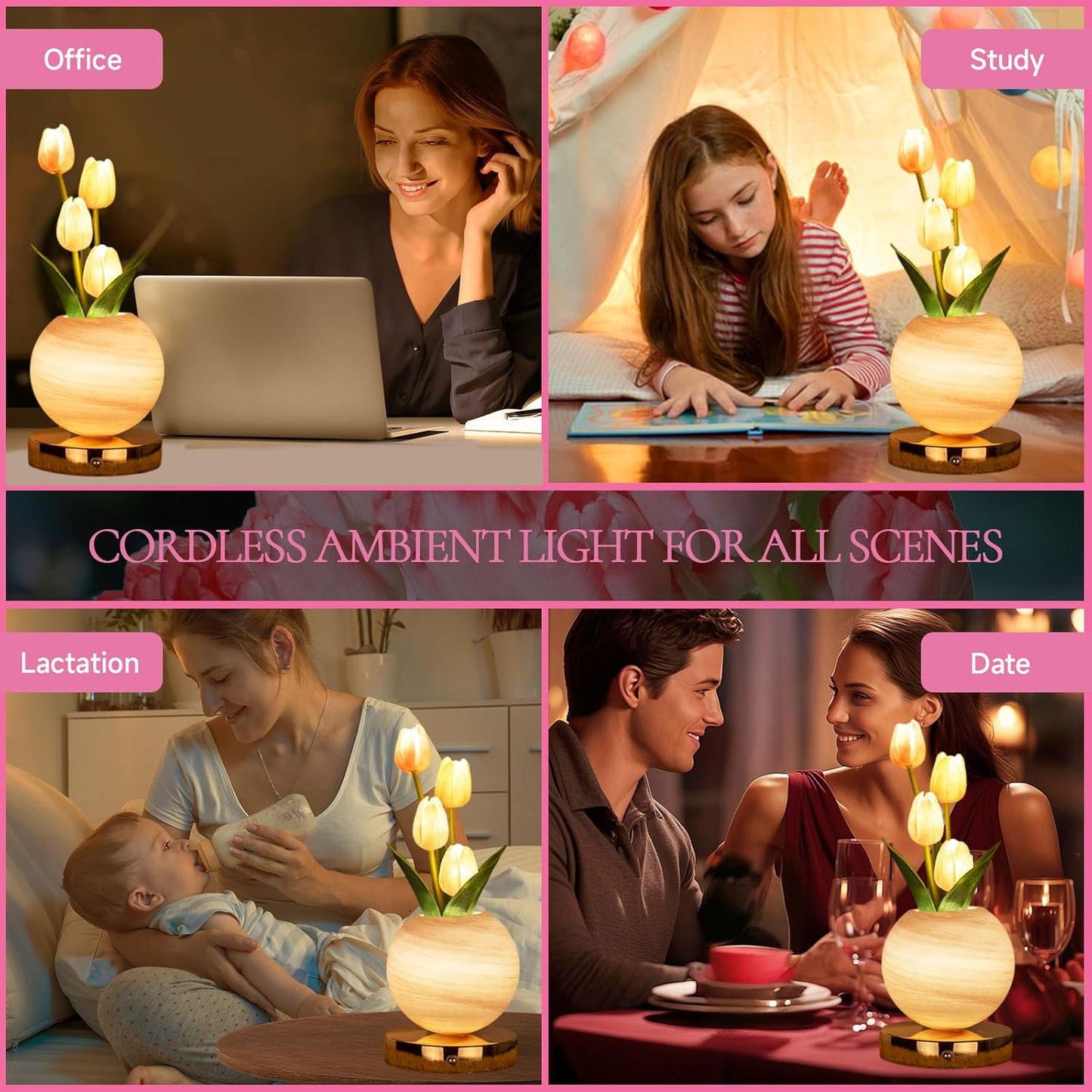 Tulip Table Lamp Night Light