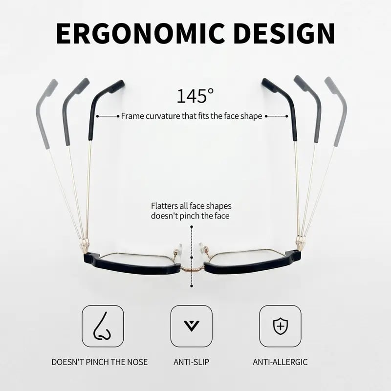 Anti Blue Light UV Photochromic Reading Glasses (Gift-Free Eyeglass Case)