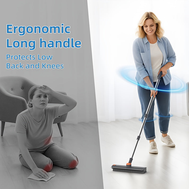 Floor Scrub Brush with Long Handle