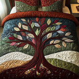 Nature Embrace Quilted Bedding Set