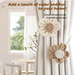 Twisted Boho Flower Curtain Tiebacks for Curtains