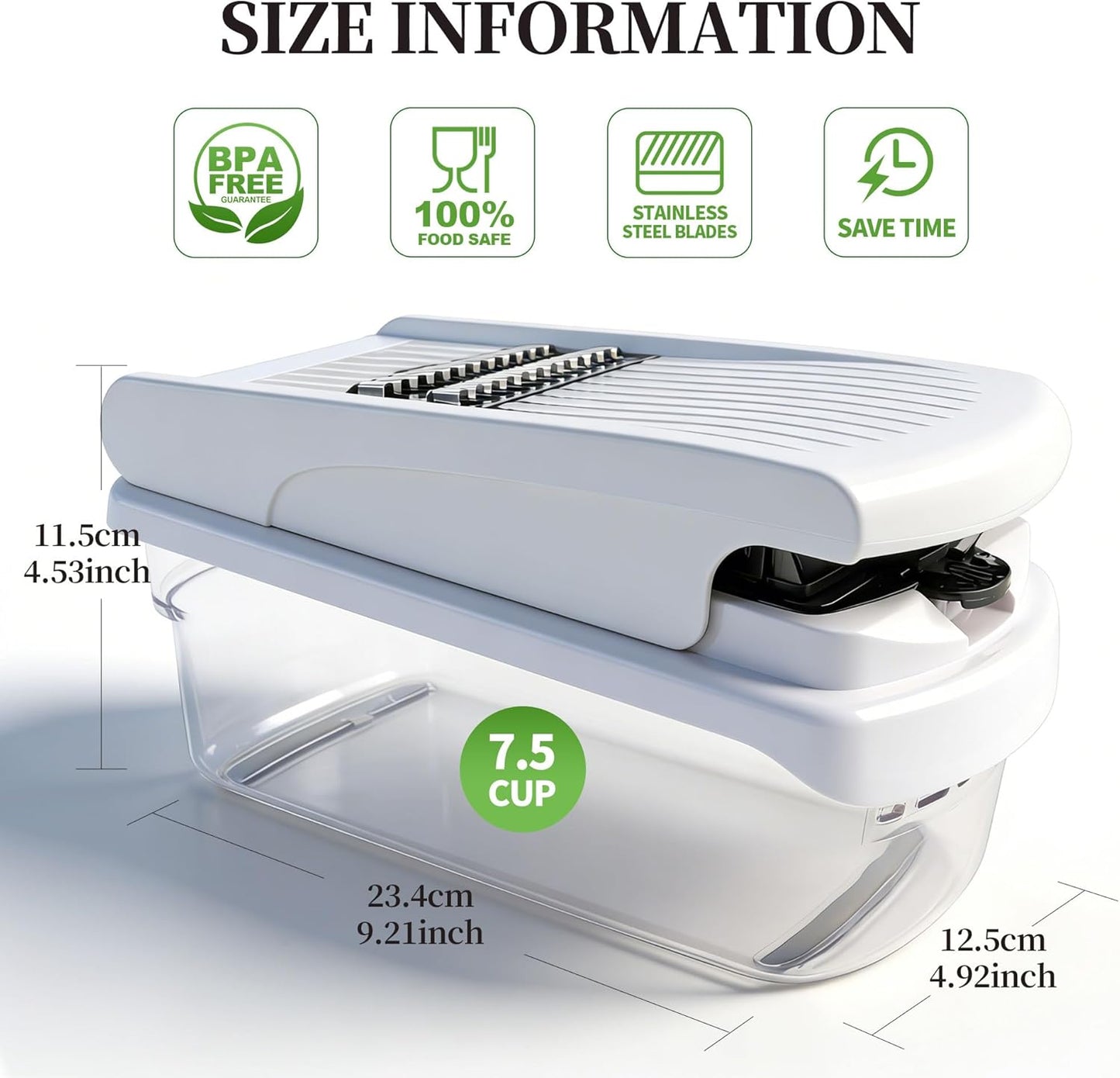 18-in-1 Vegetable Chopper Mandoline Slicer for Kitchen
