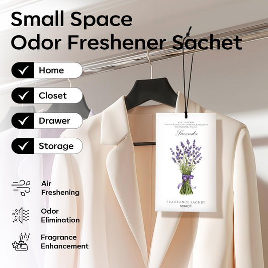 12 Pack Assorted Floral Scented Sachets