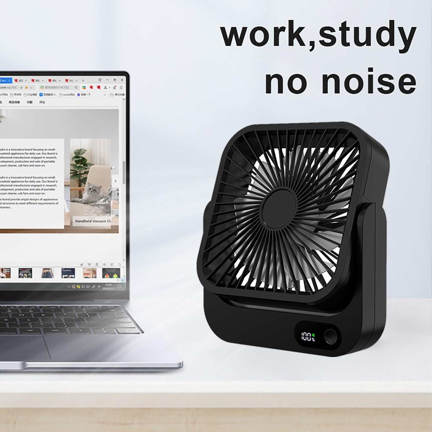 Magnetic Cruise Approved Fan with Night Light