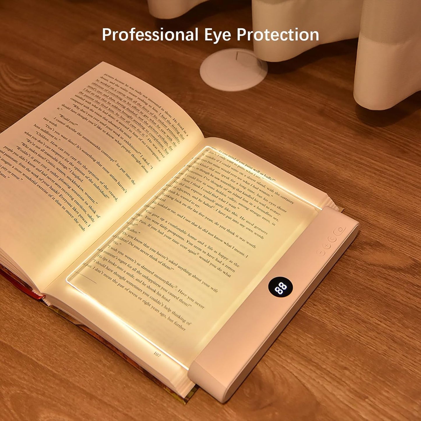 2 in 1 LED Rechargeable Reading Book Light
