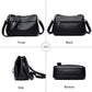PU Leather Multi-Pocket Crossbody Bag