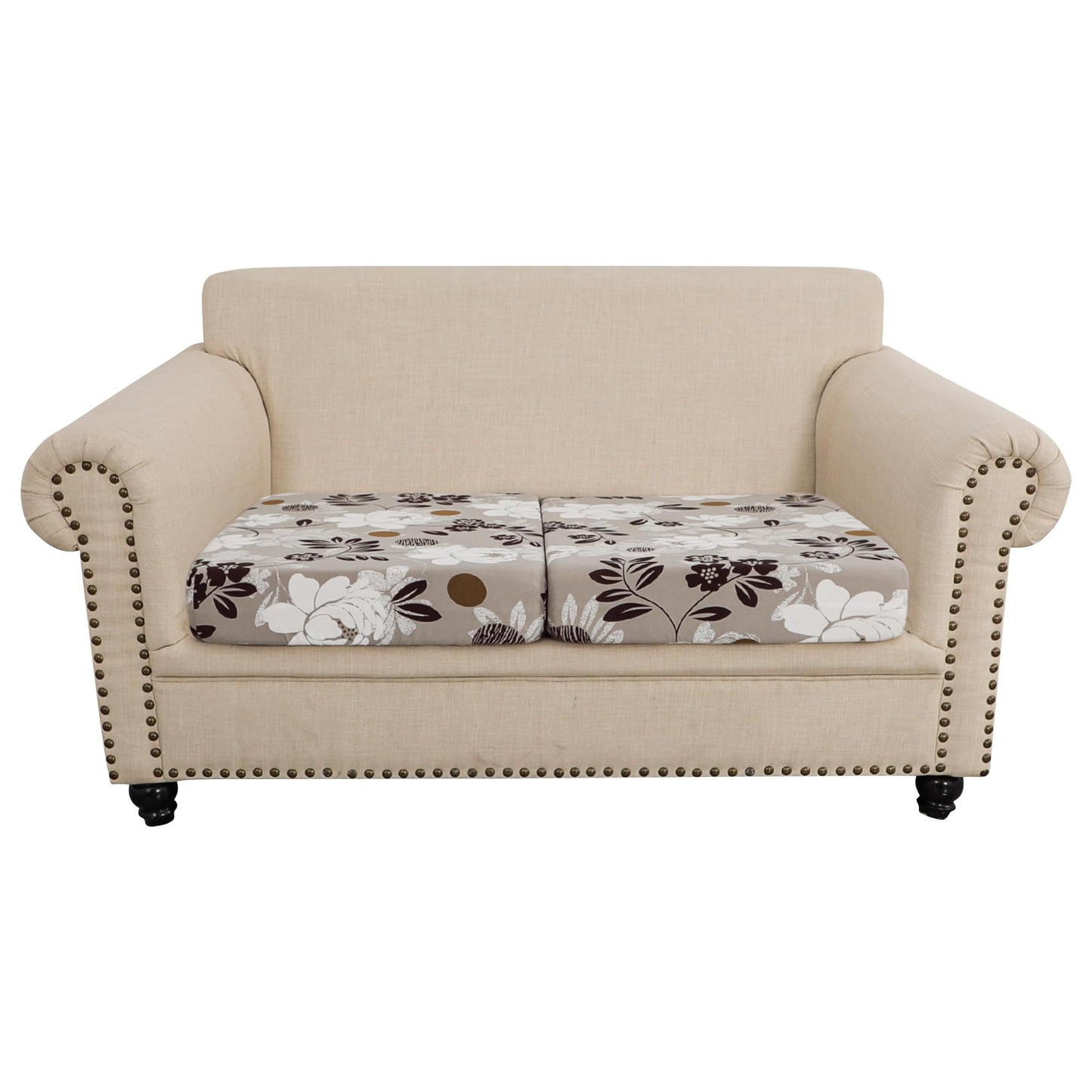 Waterproof Patio Floral Printed Stretch Cushion Covers